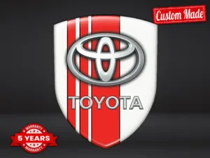 Toyota Adesivi Logo Auto Resistenti Pregiati Esperti